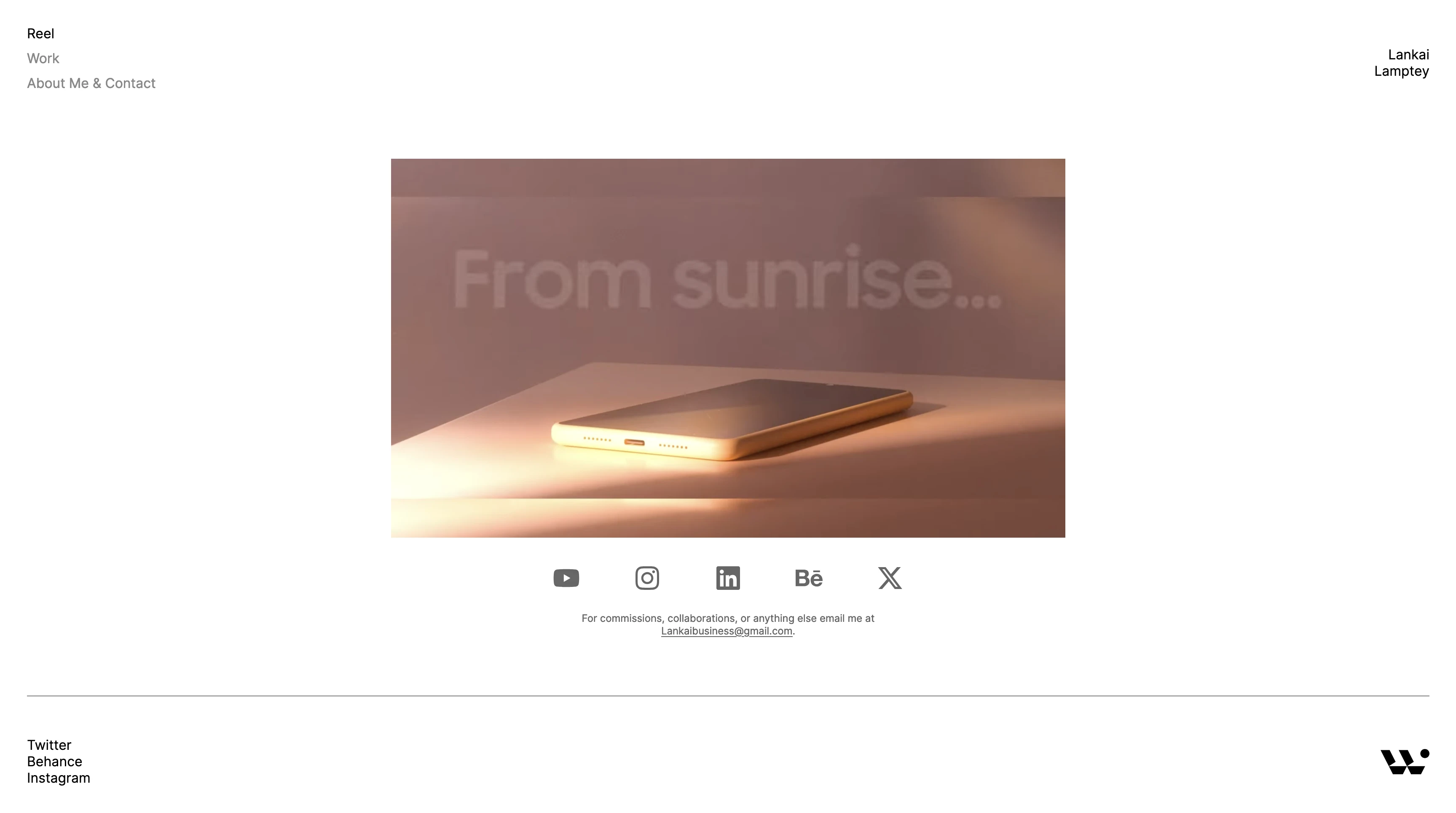 Lankai Lamptey Portfolio Site